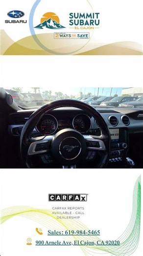 Pre-Owned 2023 Ford Mustang EcoBoost Premium