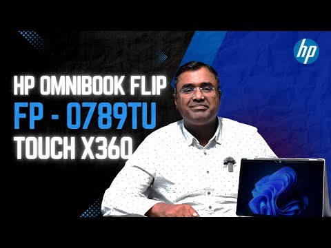 Hp Laptop OmniBook Flip FP0789TU Unboxing in India | First Look & Box Contents | OB3 OB5 OBflip |