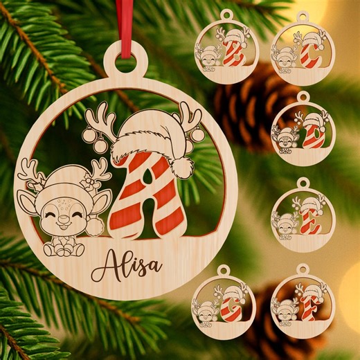 Laser Cut Ornament Files for Glowforge and Cricut