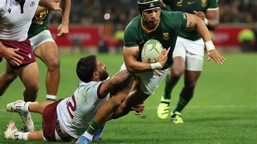 Springbok Edwill van der Merwe's Sharks move about more than just long walks on the beach