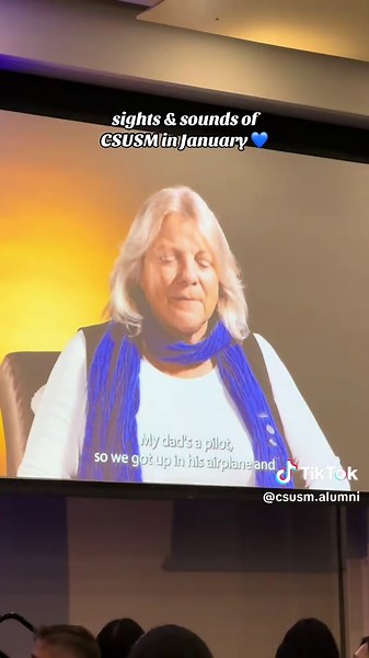This is what January days looked & sounded like on campus. 💙 #csusm #campustour #collegedays