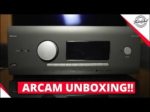 Arcam AVR11 Unboxing & Overview | Premium Home Theater A/V Reciever with Dirac Live