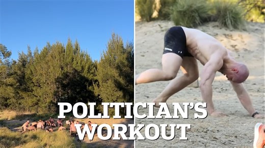 Australia's most jacked politician David Pocock shares his gruelling workout