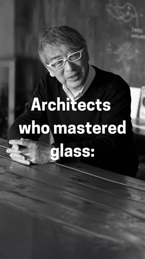 Andres Rincon - World Architecture Inspiration on Instagram: "Architects Who Mastered Glass Toyo Ito Ito explores lightness, transparency, and fluid spatial systems. His use of glass blurs boundaries between interior and exterior, shaping architecture that feels dynamic, atmospheric, and continuously evolving. Dominique Perrault Perrault combines monumental simplicity with refined material strategies. Glass is used to dissolve the edge between architecture and landscape, emphasizing light, refle