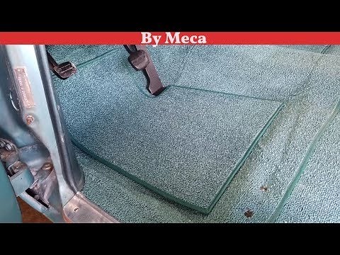Easy Way to make A Classic car Floor Mats. Auto Upholstery