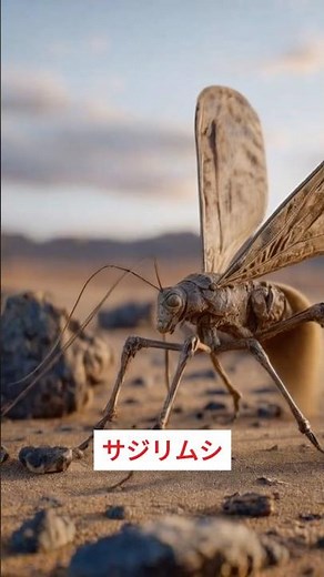【足元の砂が動いたら危険】未確認生物「サジリムシ」。