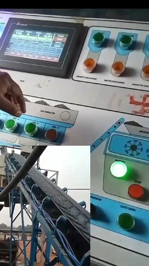 3.2K views · 32 reactions | Concrete batching plant control panel fully automatic with machine video Sanjeev electrical co. #construction #equipment #machine #batchingplant #Concreteplant #mobileplant #rmc #reels #electricalpanel #electricaltraining #homemade #electricity #solar #energy #electronicmusic #tips | Sanjeev electrical co. | Facebook