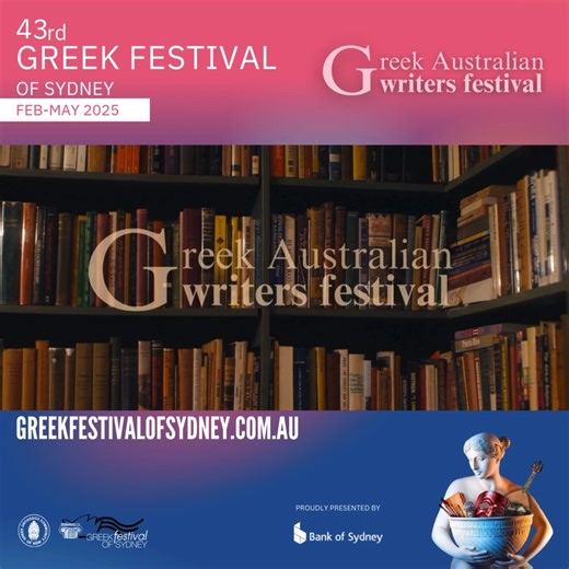 1.8K views |  Greek-Australian Writers’ Festival 2025  Join us for...