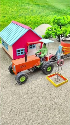 Diy tractor contraction machine || tractor_wala_video || #shorts