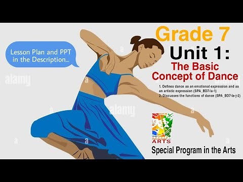 GRADE 7 SPA QUARTER 1: Basic Concept of Dance Teaching Guide | Wk 1 (Lesson Plan & PPT)