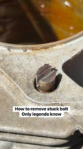 1.2M views · 4.6K reactions | How to remove stuck bolt, only legends know this technique #diy #technique #mechanic #automotive #highlights #fblifestyle #Teambelbros | Team Belbros | Facebook