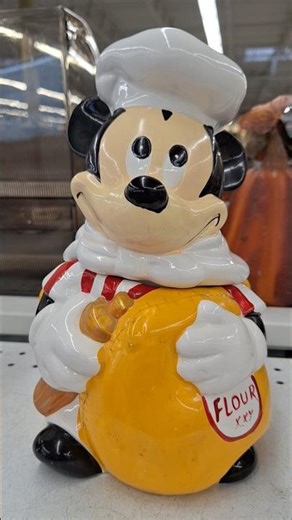 vtg Disney's Mickey Mouse cookie jar collectible item #goldhunter137