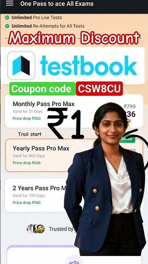 Testbook Pass Pro Max Coupon Code | Testbook sale Today Textbook November new offer #testbook #ssc