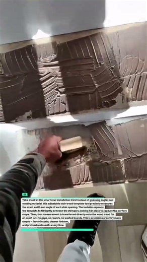 Perfect Stair Tread Cuts Every Time! #carpentry #stairs #tools