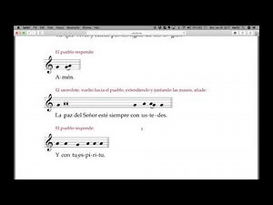 Spanish Mass for beginners (3) Communion rites and Dismissal