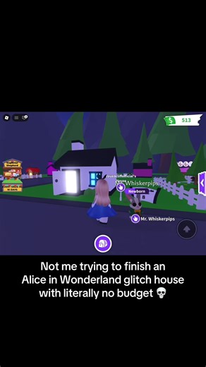 Helppppp 😭 #adoptme #roblox #building #fyp #adoptmeroblox | alice in wonderland