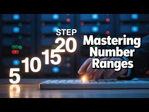 Python Coding Tutorial Range (Start, End, Step) & Infinite Loops | Lunar Computer College