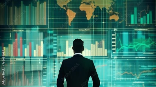 An exeive looking through a detailed competitive landscape report highlighting the main competitors in their market and the differentiating factors that set their business