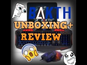 BAKTH Gaming Keyboard And Mouse Combo Review!