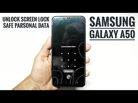 SAMSUNG GALAXY A50 Screen Lock Reset Without Delete Personal data