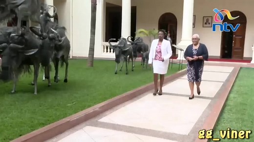 MARGARET KENYATTA TOURING RACHAEL RUTO AT STATEHOUSE NAIROBI #trending #viral #comedy #afrobeatswithkamau #fyp #foryou #foryourpage #duet