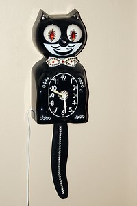 vintage kit cat klock