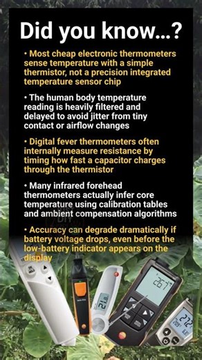 Surprising truths about digital electronic thermometers and temperature sensing