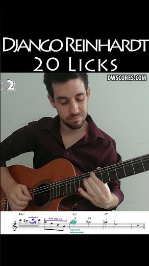 Django Reinhardt – 3 Killer II-V-I Licks 🎸