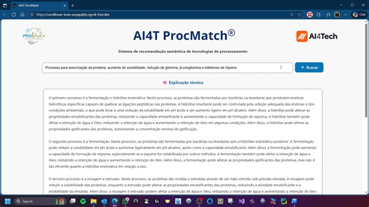 Pro Verde + AI4Tech ProcMatch®