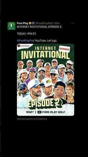 Internet Invitational Episode 2 | Barstool Sports x Bob Does Sports #golf #zachriddlegolf #barstool