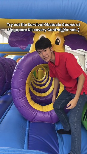 Think you've got what it takes to tackle our Survival Obstacle Course challenge? Don't miss out on this exciting obstacle course! A challenging and rewarding experience for all ages, put yout agility to the test and we're sure you'll love this! Ready, set, conquer! 📍 Singapore Discovery Centre 🚇 Nearest MRT: Joo Koon 📅 25 May to 23 June, 12.00pm - 5.00pm 🎫 Free Admission #SingaporeDiscoveryCentre #SurvivalObstacleCourse #JuneHoliday #JuneHolidays #Holidays #SchoolHolidays #JuneHols #Singapor