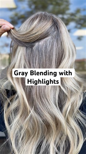 Gray Blending with Highlights and Lowlights #grayblending