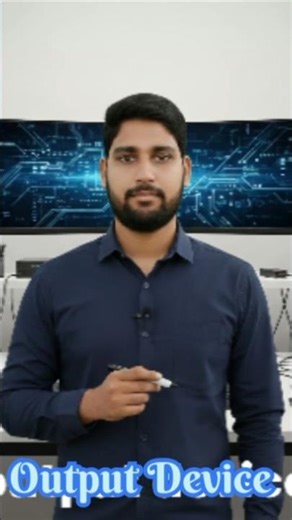 ⚡ Output Device Explained | कंप्यूटर के Output Device कौन-कौन से हैं? 🔥#OutputDevic #viralvideo