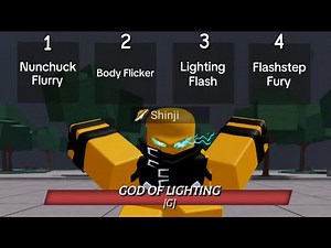 Shinji Moveset in tsb | Skill Builder