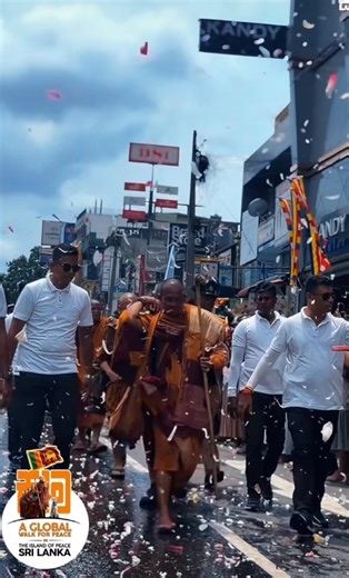 Venerable Phiyathammoo Leads Sri Lanka Walk for Peace as Pannakara Receives Medial Attention