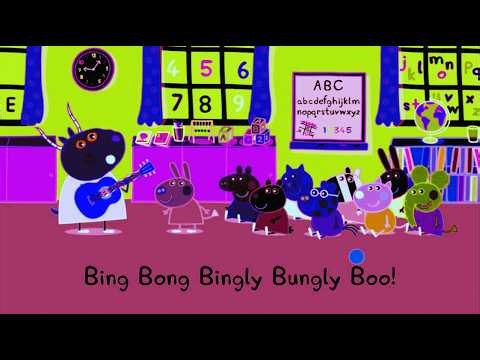 Peppa And Classmates Sings Bean Bong Bing |Peppa Pig| Klasky Csupo 2001 Effects #klaskycsupo 