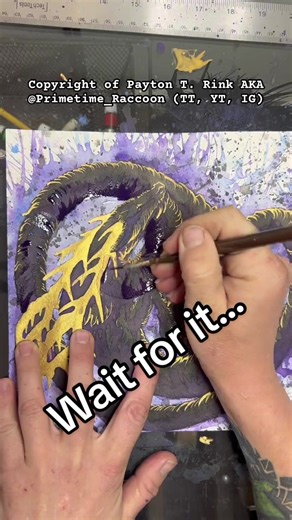 Full drawing process on this #dragon #artist #traditionalart #fantasy #watercolor