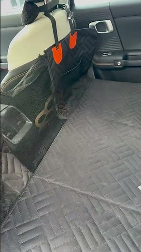 Dog Back Seat Extender for Large Dogs | PupBench Road Bed#dog back seat extender#dog hammock for car