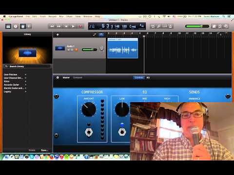 GarageBand: Using an Audio Interface with and XLR Microphone