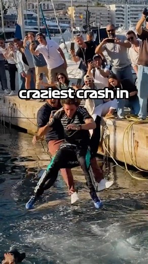 Craziest F1 Crash in Monaco Grand Prix #f1 #formula1