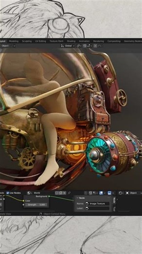 Look at the modeling process for our main character. Free demo live now.