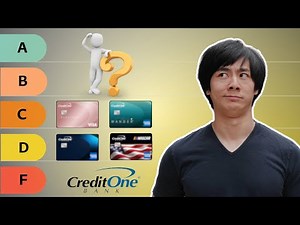 Are ALL Of Credit One's Cards AWFUL? (Tier List)