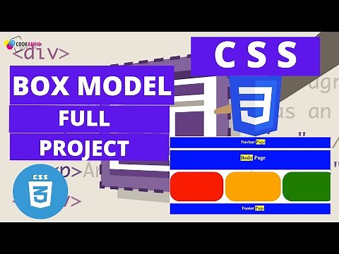 CSS Box Model Tutorial for Beginners (Full Project)