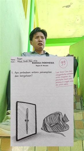 POV Bagas mengerjakan tugas part 51, beda kenyataan dan penampilan versi di luar nurul 🤧 #fyp #branda #pov #lucu #humorindonesia