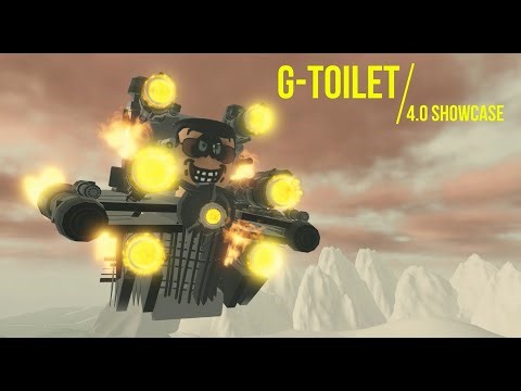 G-Toilet 4.0 Full Release Showcase | Degetic's Skibidi Roleplay | Roblox