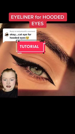 Cat Eye Eyeliner for Hooded Eyes Tutorial