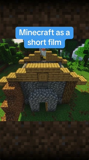Minecraft as a short film #minecraftmovie #minecraftsurvivalseries