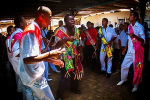 Afro-Peruvians celebrate Christmas with traditional dances