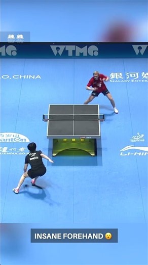 Wang Chuqin and Felix Lebrun lightning speed rally ⚡️