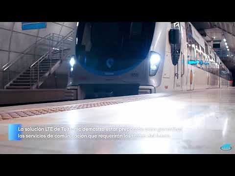 Integración del LTE de Teltronic con la aplicación CBTC de CAF Signalling